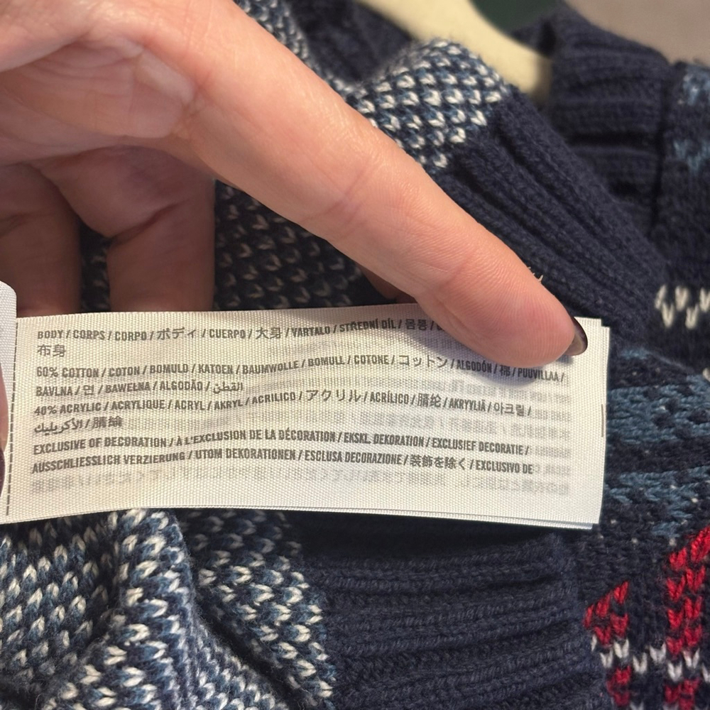 Hollister Cropped Plaid Button-Up Cardigan Sweater Y2K Academia Grunge Small - Picture 10 of 11